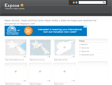 Tablet Screenshot of mapaasia.com